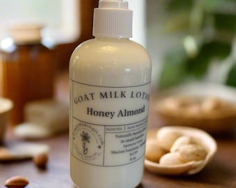 Goat Milk Lotion - Hydraterende honing-amandellotion - 8 oz