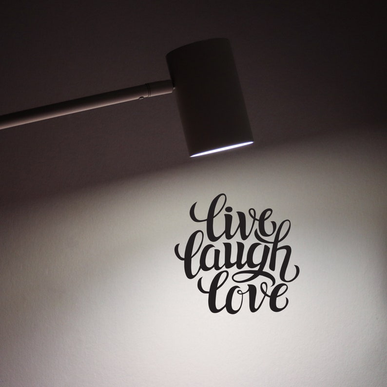 Download Live Laugh Love .SVG .EPS Clipart Vector Cricut Cutting | Etsy