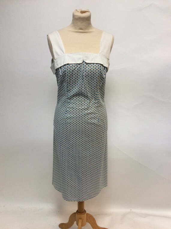 1950s Atomic polka dot print summer dress