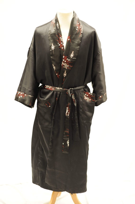Vintage 1990s reversible Chinese robe