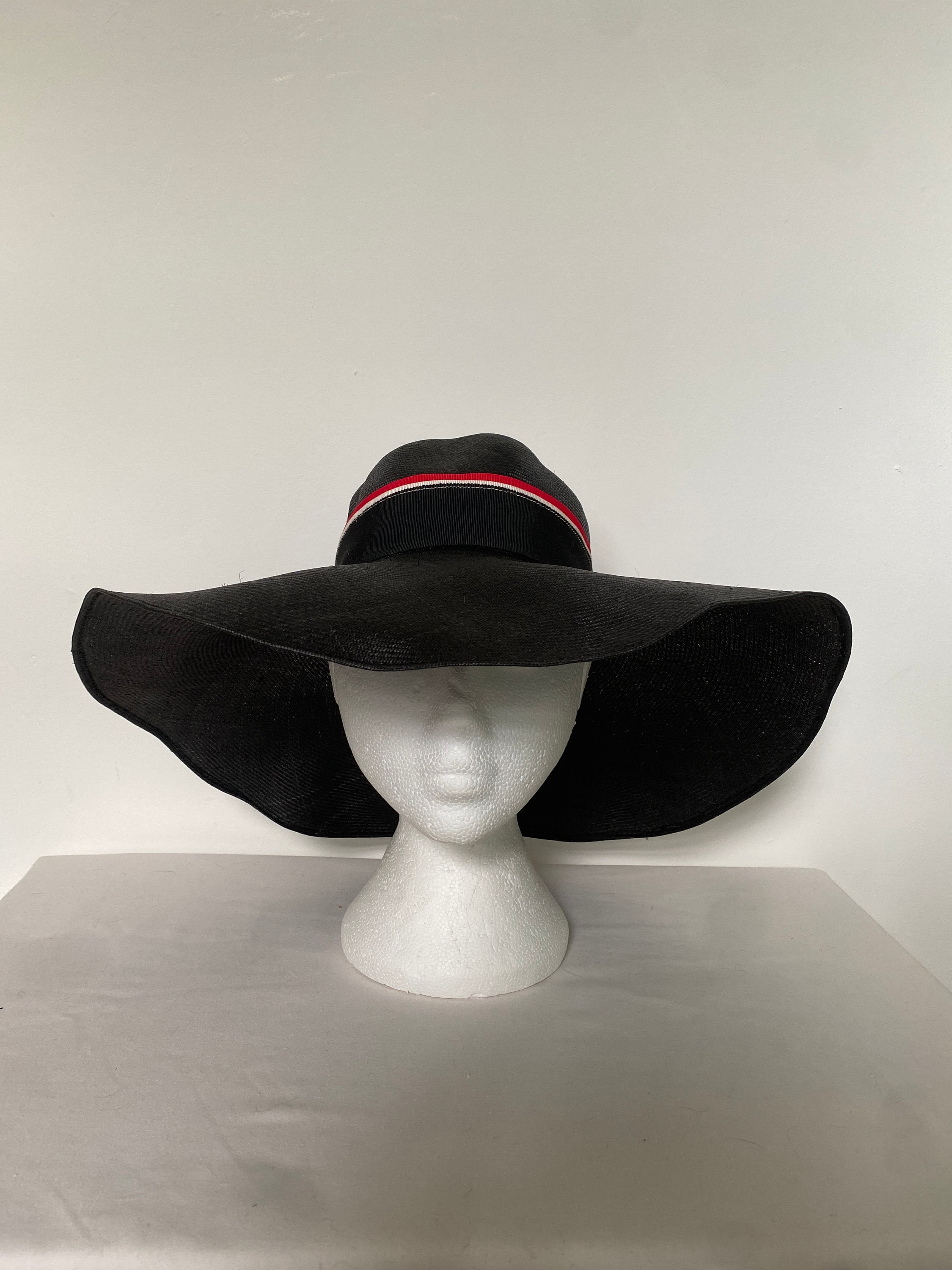 1960's Philip Somerville for Harrods Felt Wide-Brim Hat