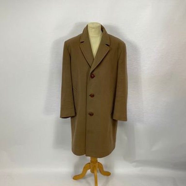 Vintage 1960s La Vigna x Gimbels Cashmere Overcoat main image 0