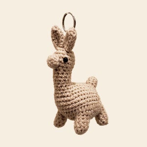 Cute handmade Alpaca Llama Amigurumi | Plush Crochet Toy Pet Toys Props Decoration Nursery Gift Stuffed Keychain Animal Christmas