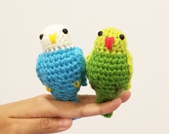 Cute Colorful Bird Amigurumi | Christmas Plush Crochet Toy Pet adventure nursery decor Stuffed Mother's day keychain parrot  gift  day