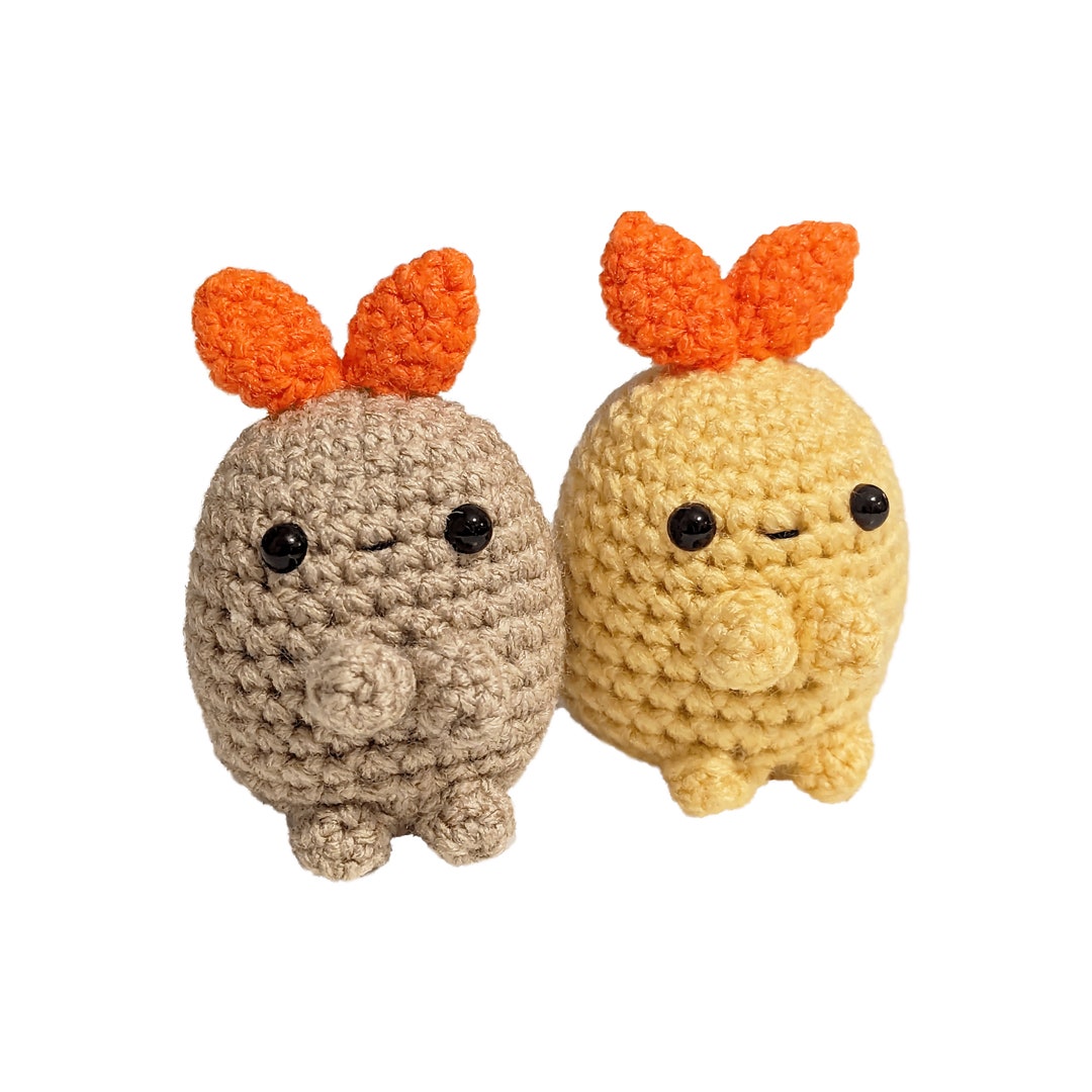 Prawn Tempura Amigurumi Sumikko Gurashi Crochet Japan Toy Pet