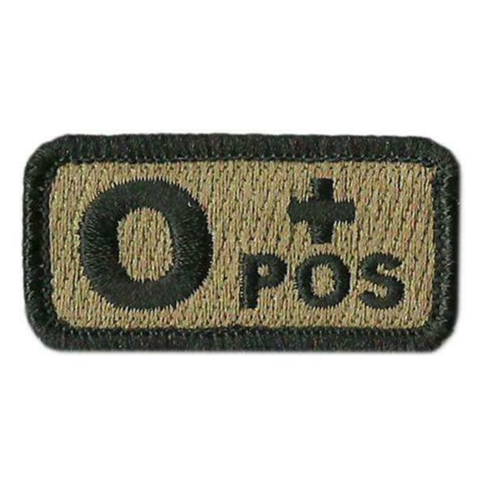 Patch Hook Fastener Compatible Patch Blood Type O Positive Etsy