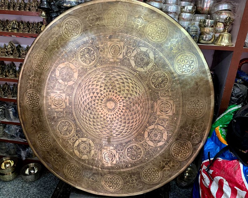 Extra Large Sound Healing Gong 100 Cm 39 Inches gong for Etsy