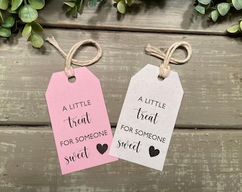 A Little Treat For Someone Sweet Gift Tag: Thank You Printable (Digital Download)