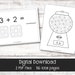 Do-a-dot Printable, Addition and Alphabet Pages, Digital Download - Etsy