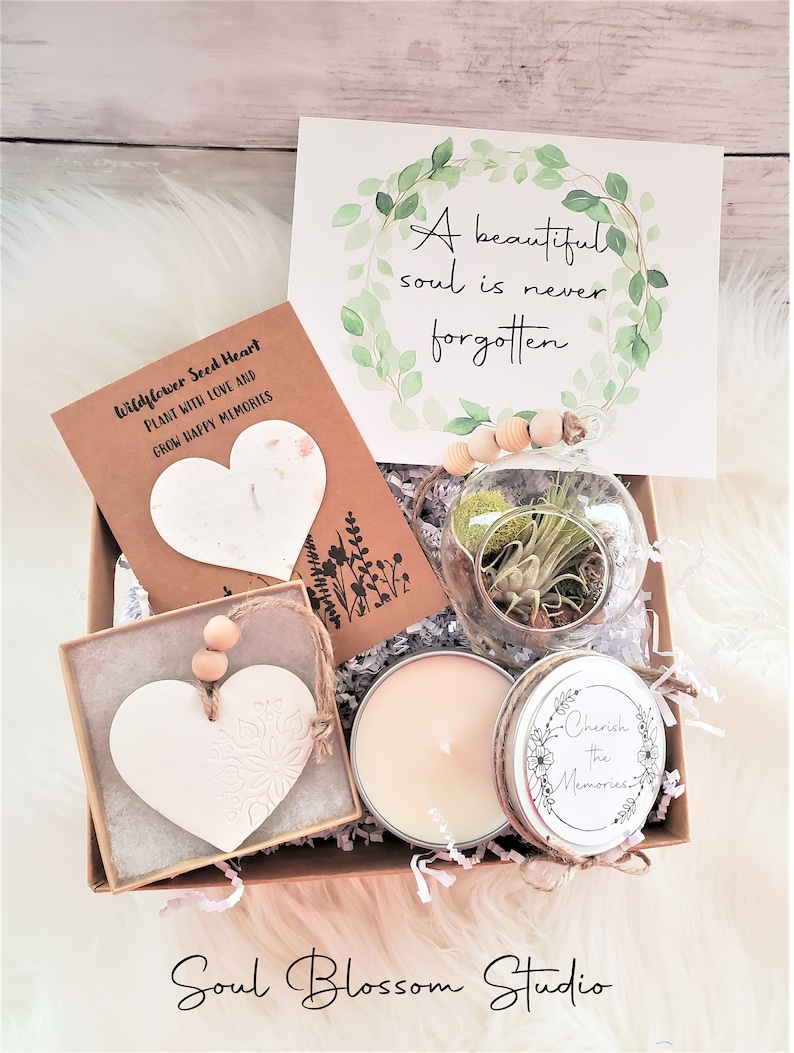 Sympathy Gift Box Sending Love and Strength Deepest Sympathy Etsy