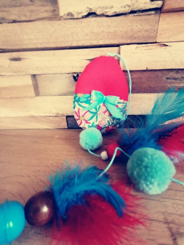 Jouet Pour Chat Suspension Au Cataire Crazy Egg Garni Cataire et Coton Bio