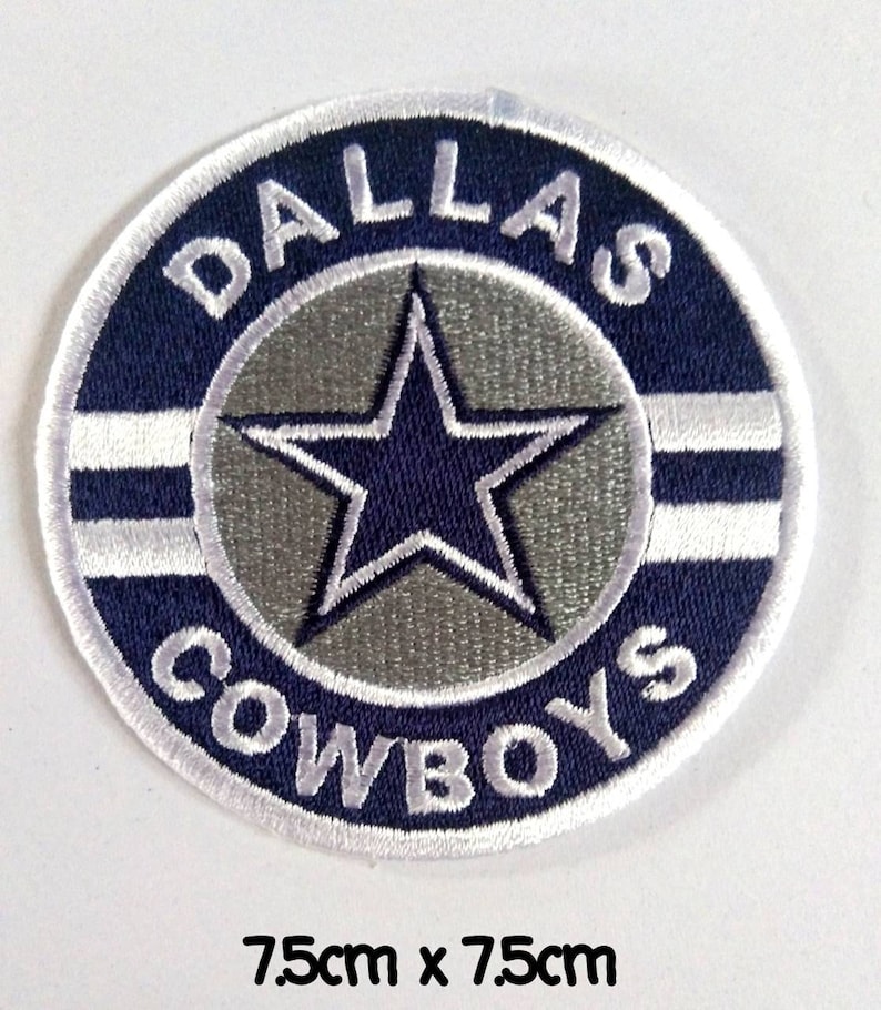 Dallas cowboys Sport Logo Patches Embroidery Iron on Sew on. Etsy