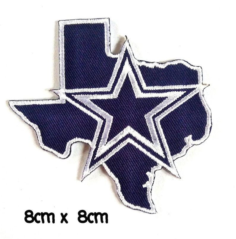 Dallas cowboys Sport Logo Patches Embroidery Iron on Sew on. Etsy