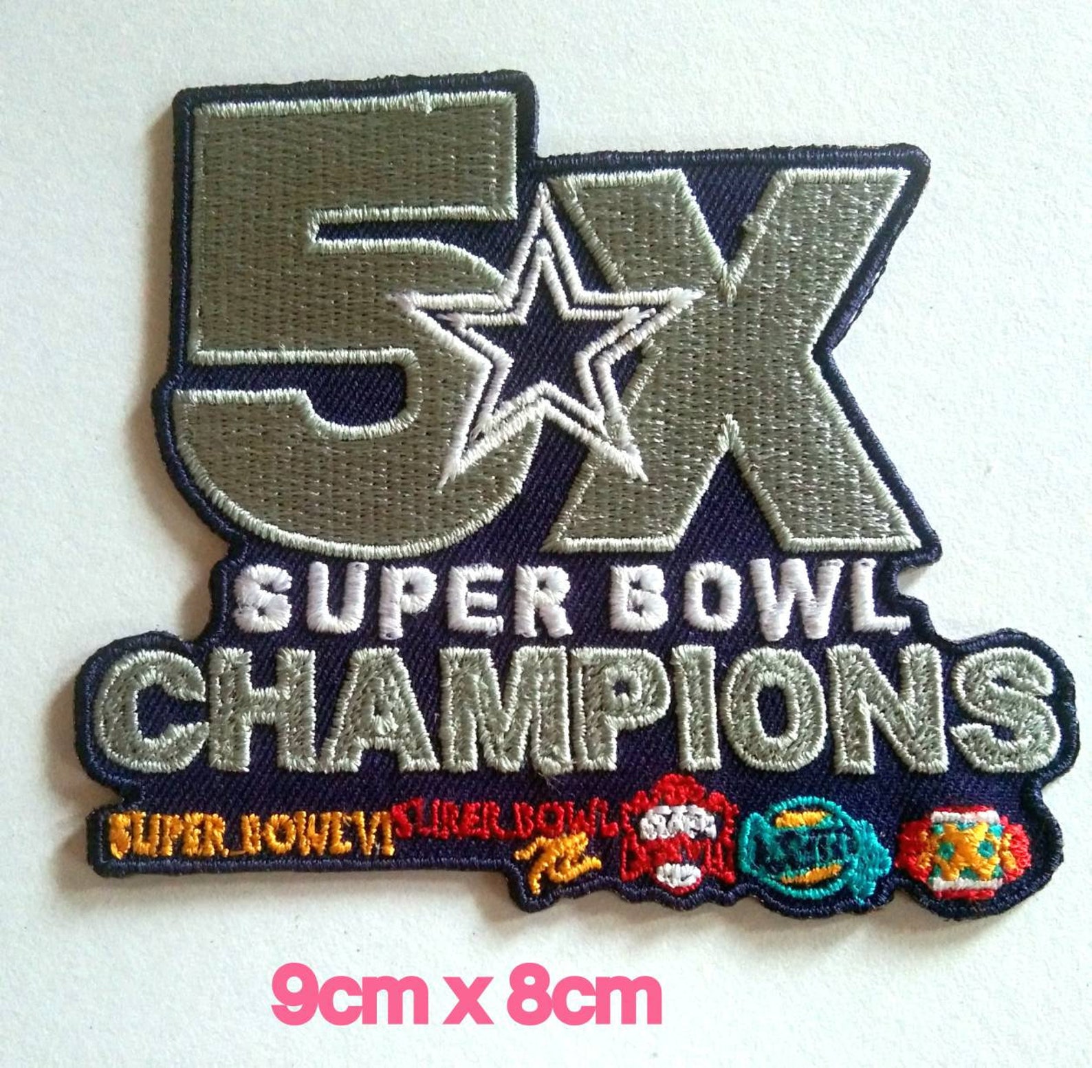 Dallas Cowboys Sport Logo Patches Embroidery Iron on Sew on. Etsy