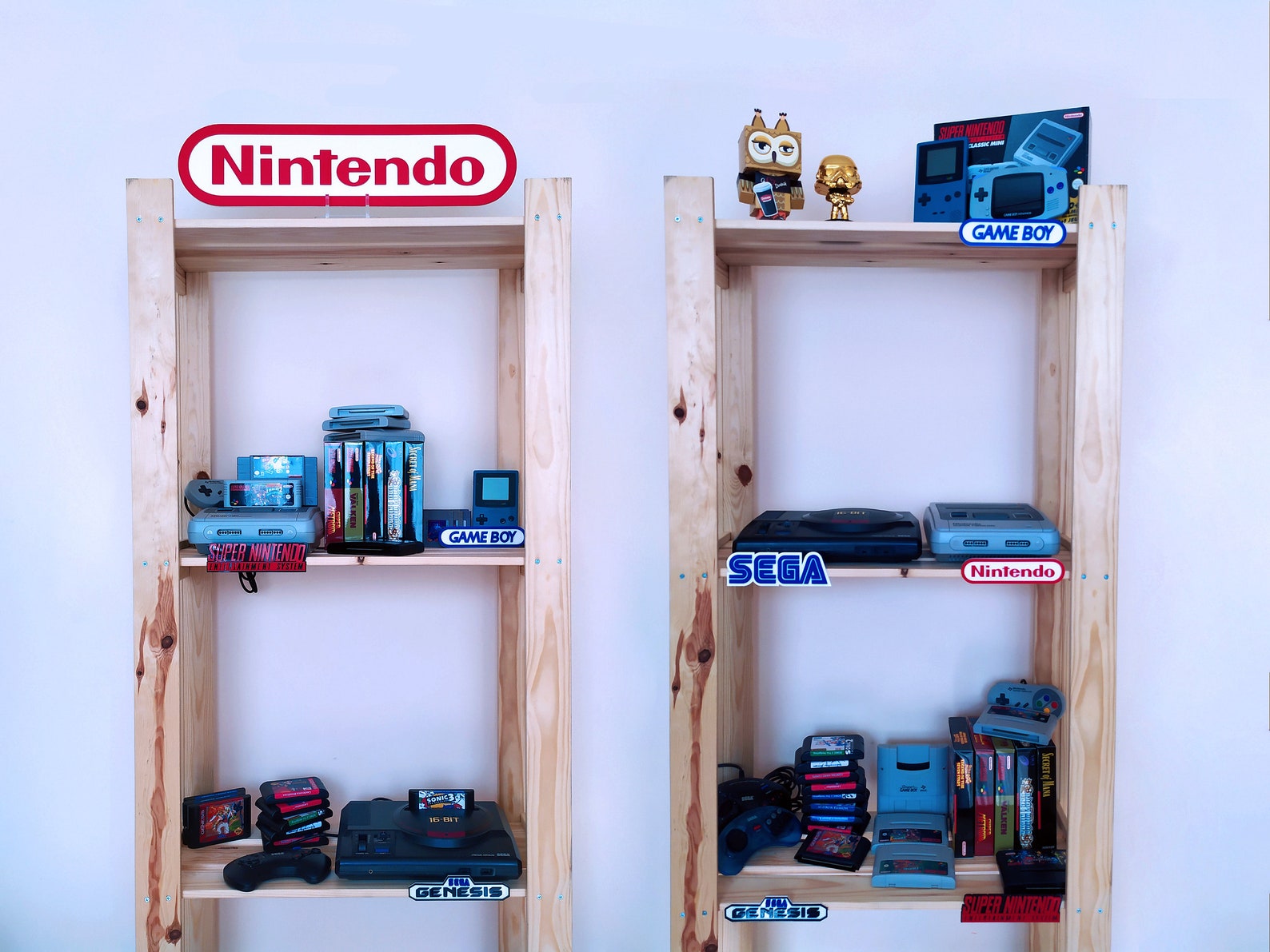 Nintendo Switch video game decoration logo shelf display Etsy