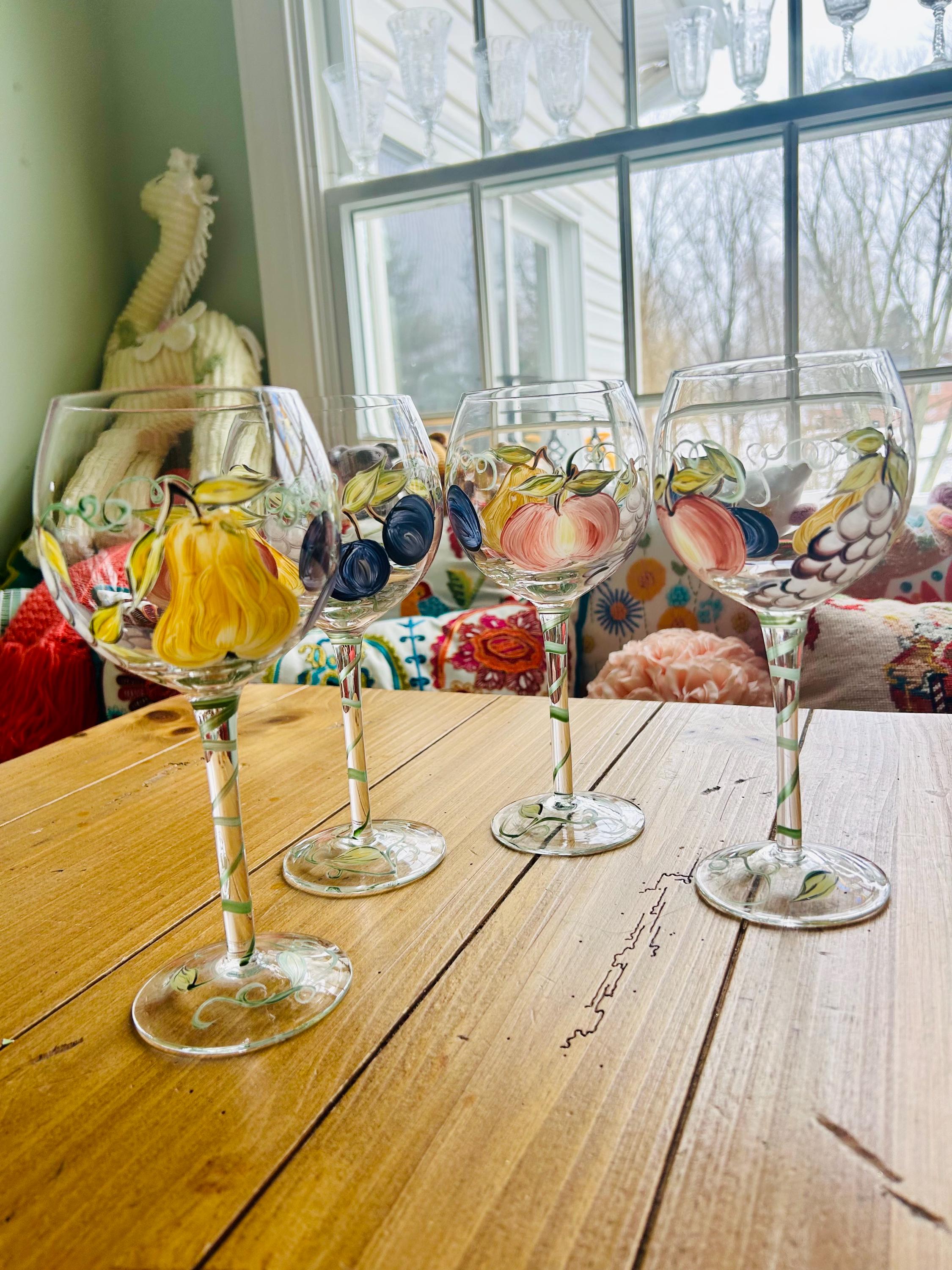 Harvest Home by Block - Tall Balloon Wines - Pears Apples Grapes ...