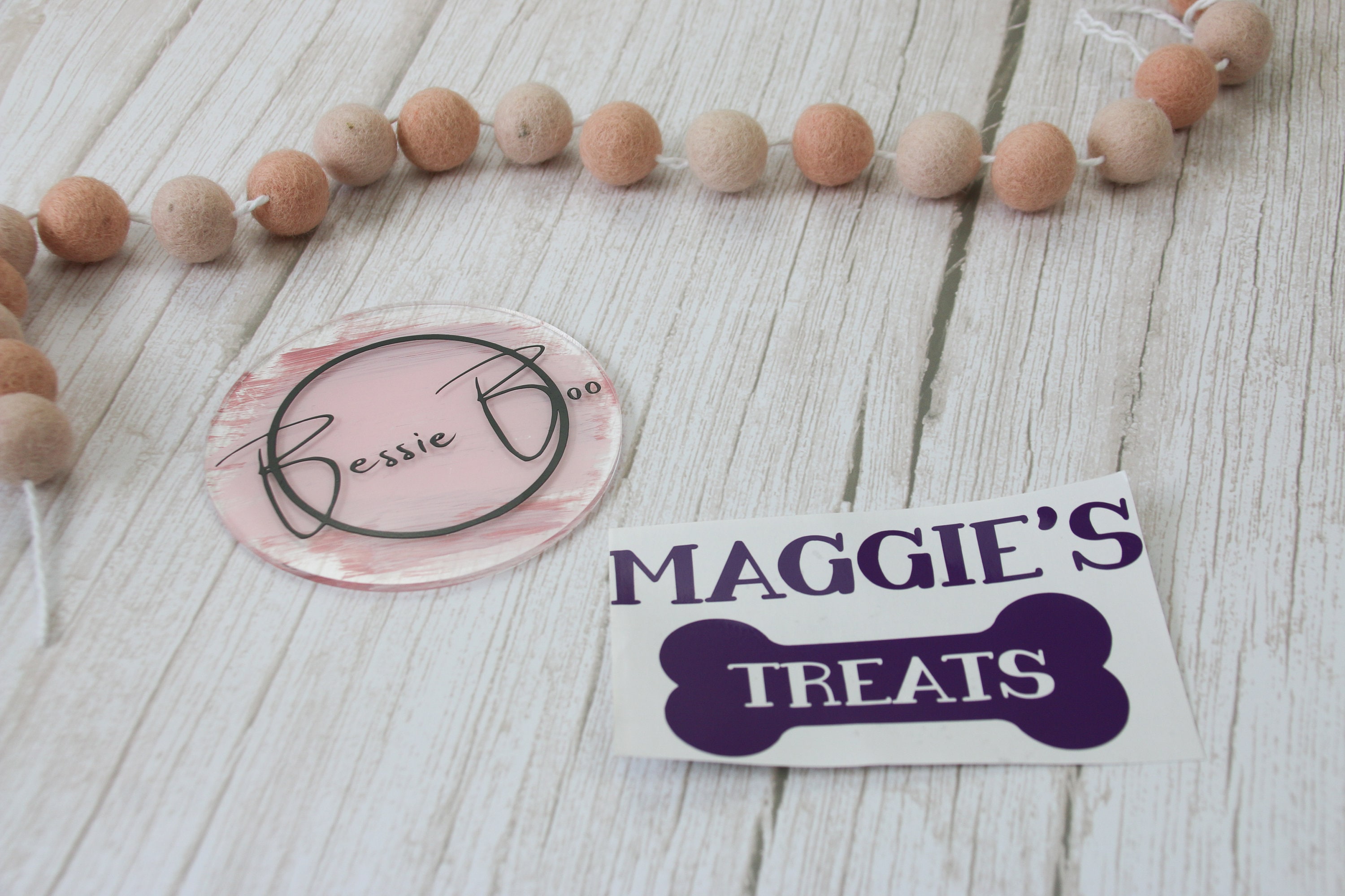 Pets - Dog Treats Label | Dog Treats Decal | Dog Food Label | Pet labels| Custom Made Vinyl Labels | Self-Adhesive Personalised Labels