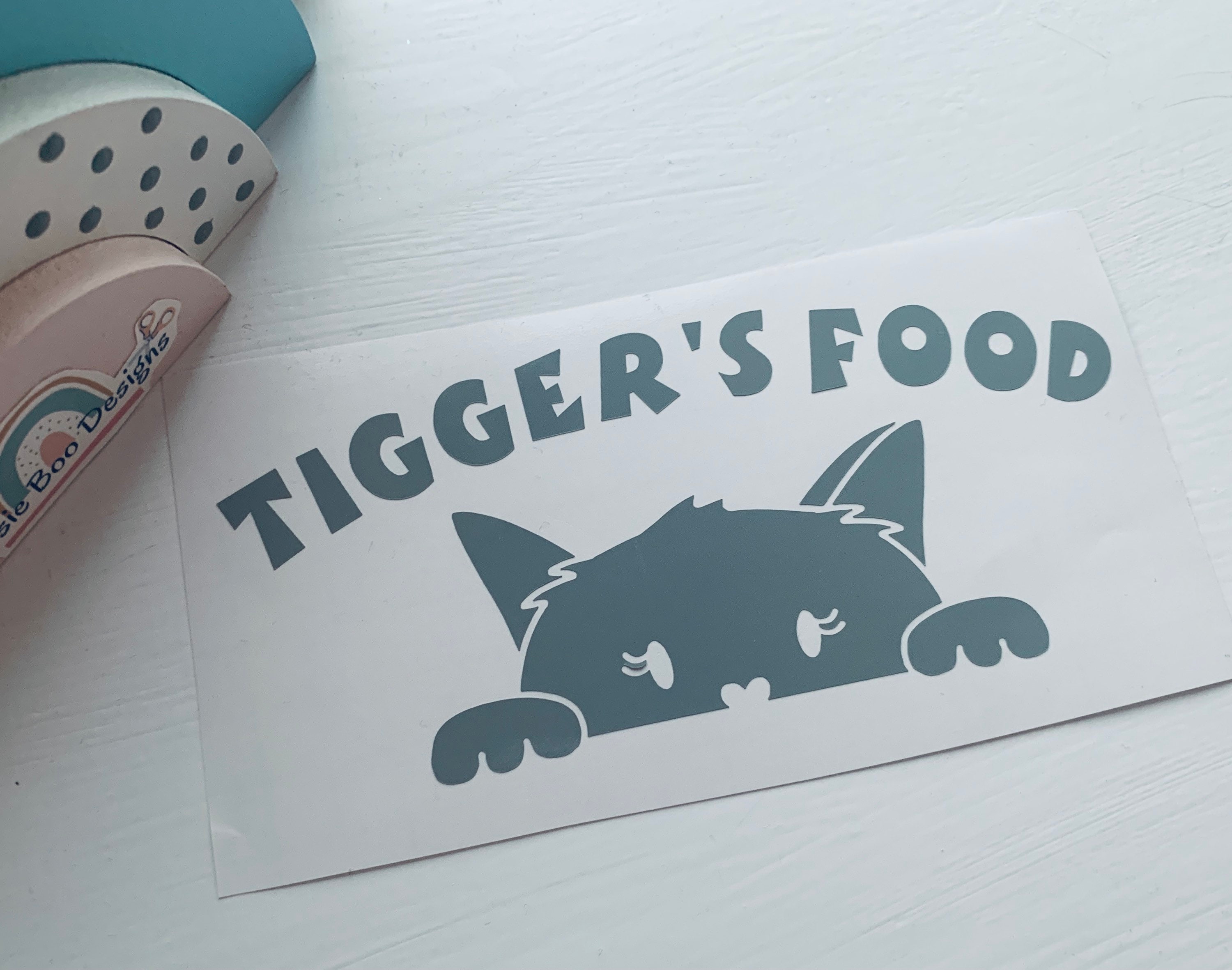 Pets - Cat Treats Labels | Cat Treats Decal | Cat Food Label | Pet labels| Custom Made Vinyl Labels | Self-Adhesive Personalised Labels