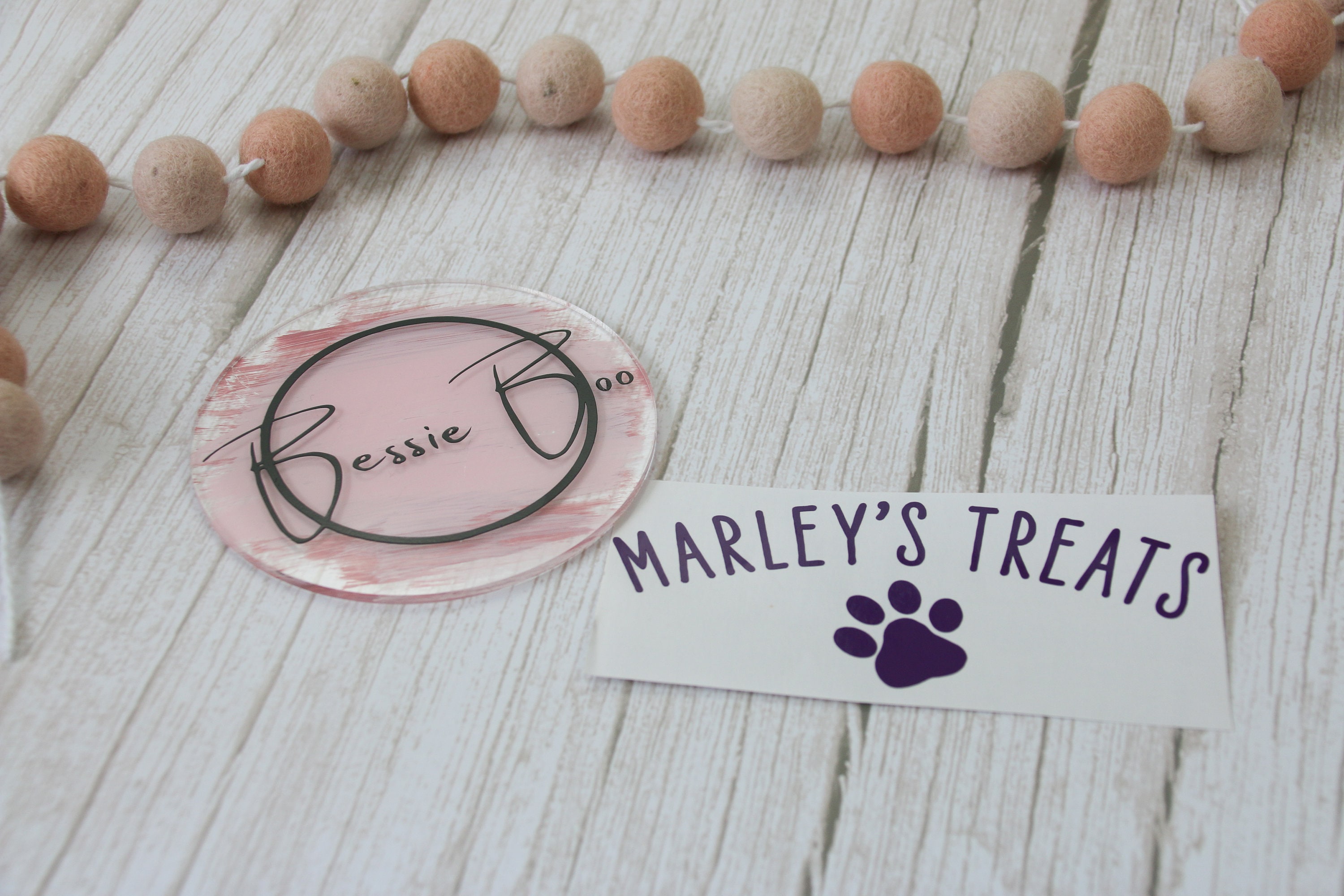 Pets - Dog Treats Label | Dog Treats Decal | Dog Food Label | Pet labels| Custom Made Vinyl Labels | Self-Adhesive Personalised Labels