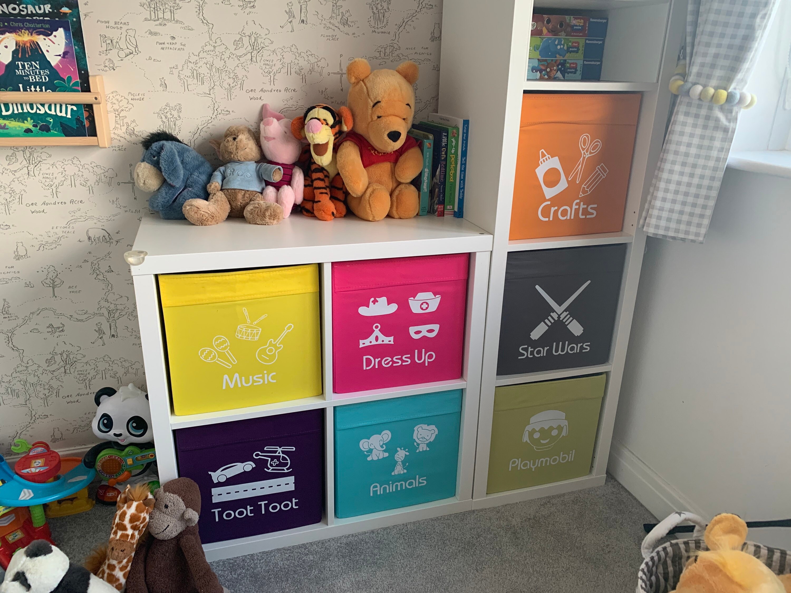 Toy Storage Decals Toy Labels SelfAdhesive Personalised Etsy