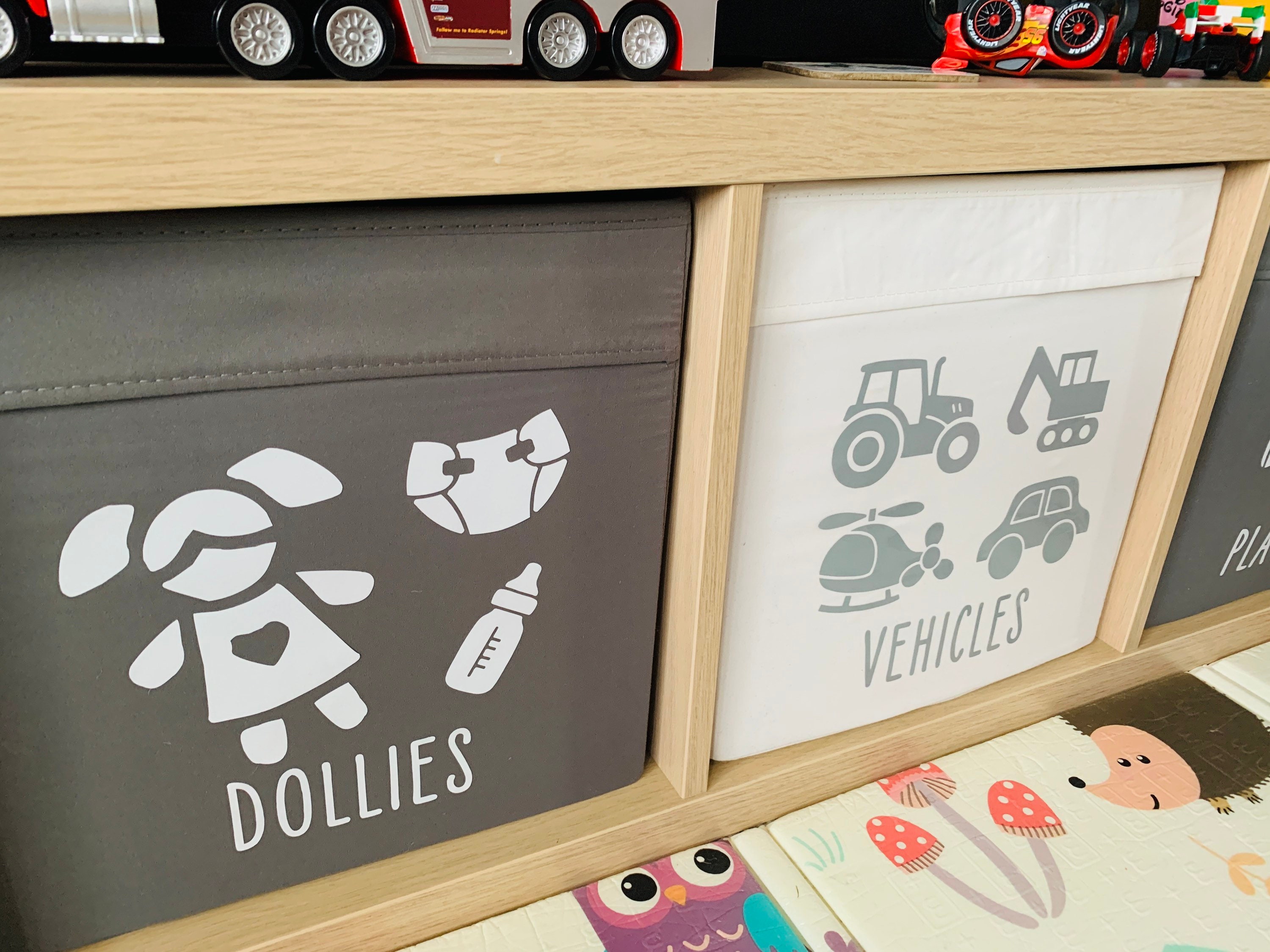 Toy Storage Decals Toy Labels Toy Box Stickers Etsy