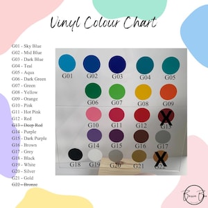 Custom Made Vinyl Decals | Self-Adhesive Personalised Labels | Personalised Stickers image 9