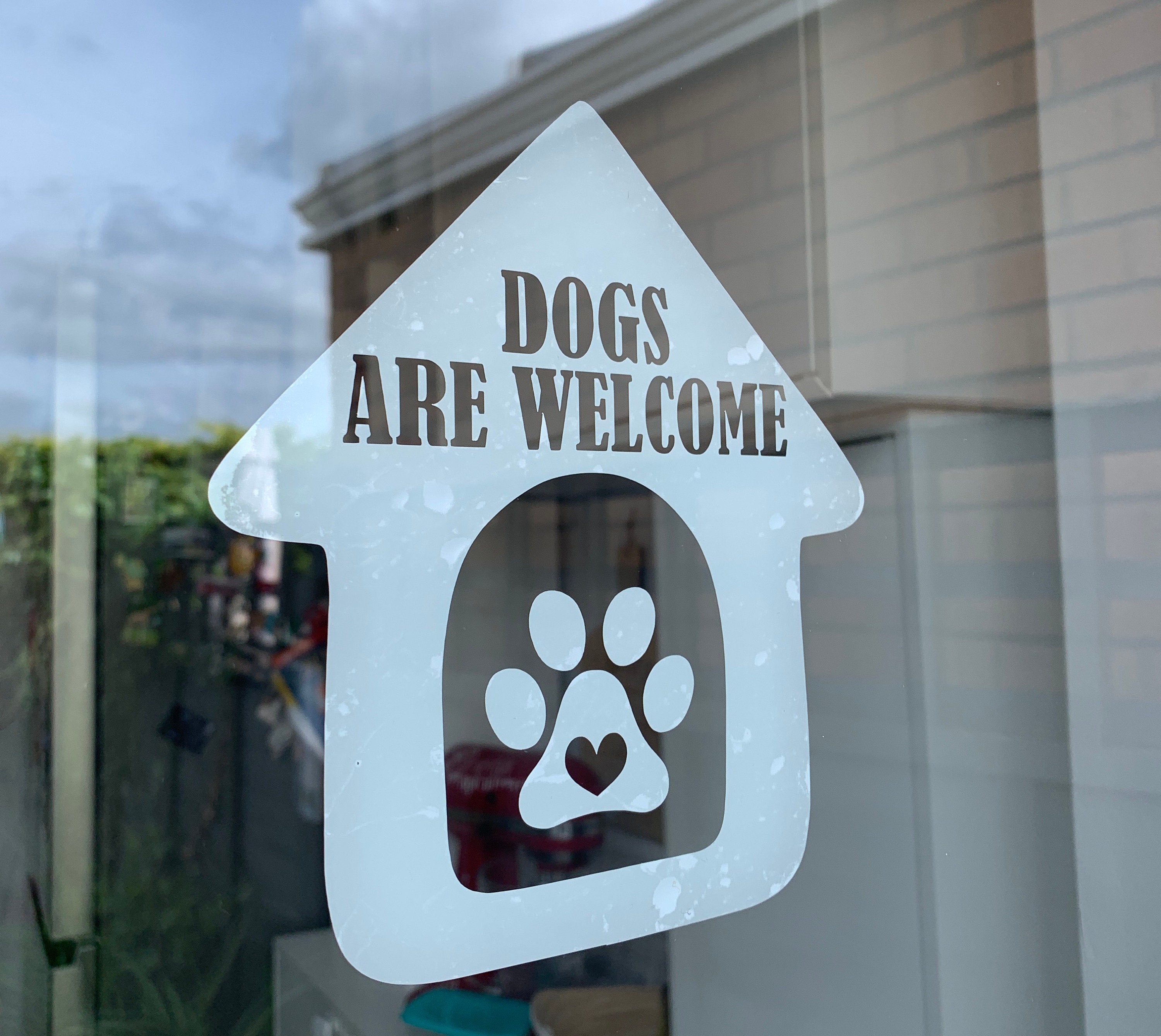 Shop Window Labels | Shop Window Stickers | Shop Door Labels | Custom Made Vinyl Labels | Self-Adhesive Window Stickers