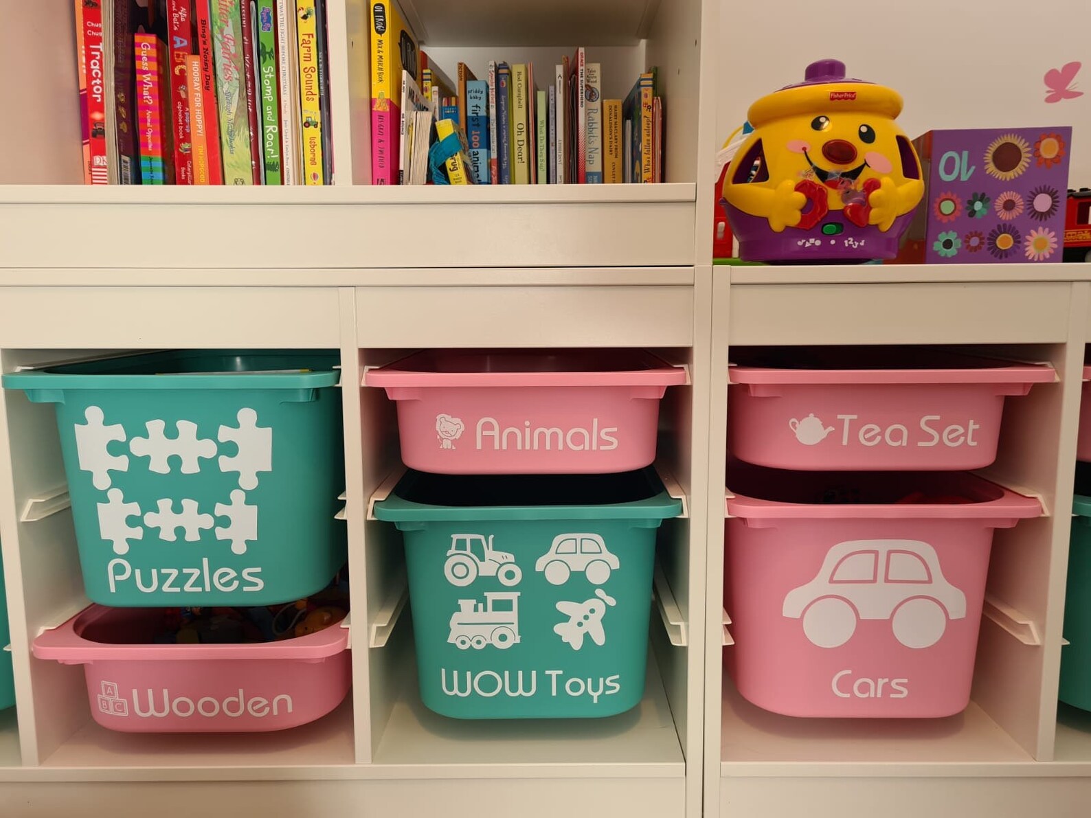Toy Storage Decals Plastic Toy Box Labels Selfadhesive Etsy UK