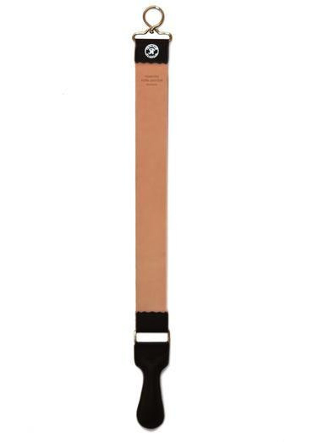 Strop Russian Leather with Linen Back and Cushioned Pivot Handle, Shaving Accessories Leather