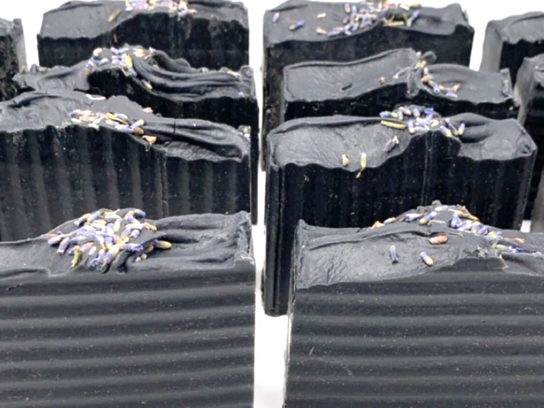 Pre-Order Activated Charcoal Goats Milk Bar Soap image 4