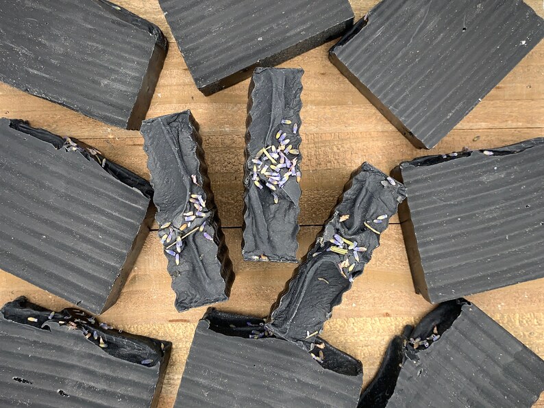 Pre-Order Activated Charcoal Goats Milk Bar Soap image 3