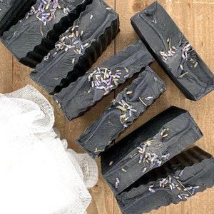 Pre-Order Activated Charcoal Goats Milk Bar Soap image 2