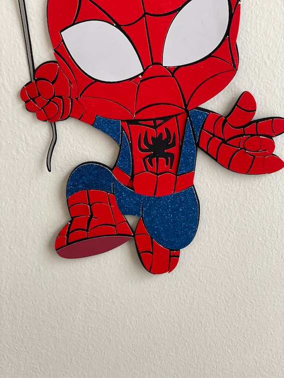 Superhéroes Spiderman Kids Bedroom Decoration - Etsy