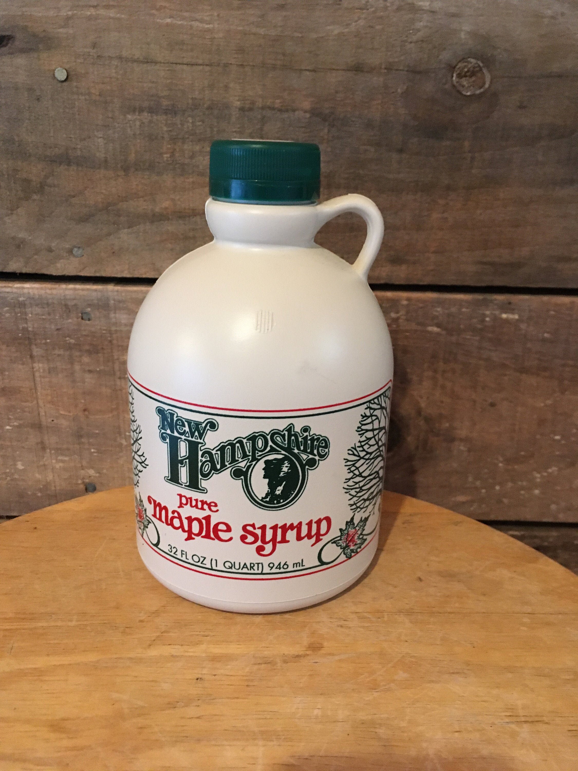 Maple Syrup in Quart Plastic Container Etsy