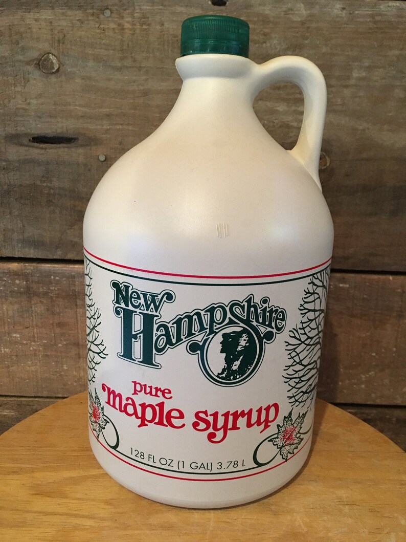Maple Syrup in Gallon Plastic Container Etsy
