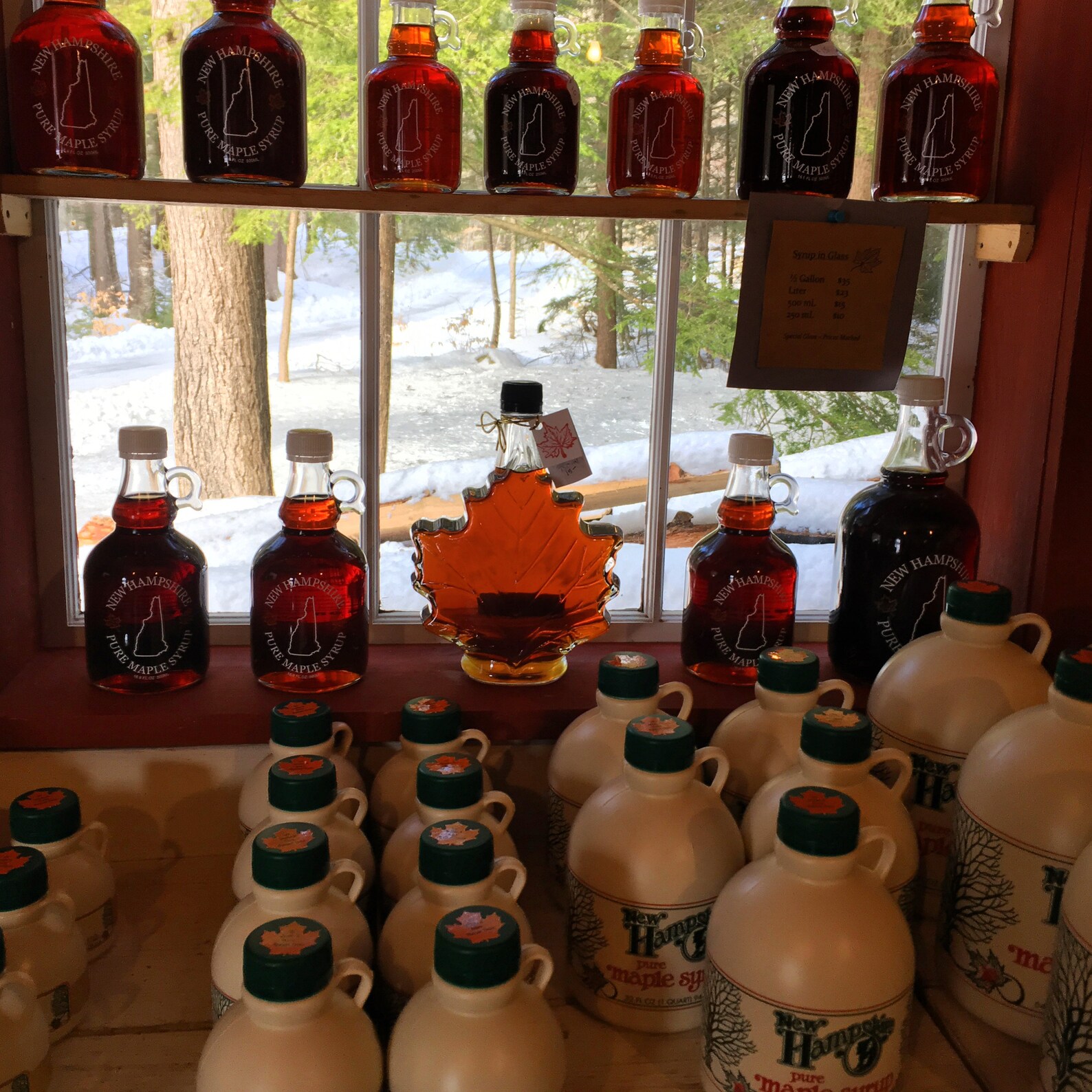 Maple Syrup in 250 Ml Glass Container Etsy