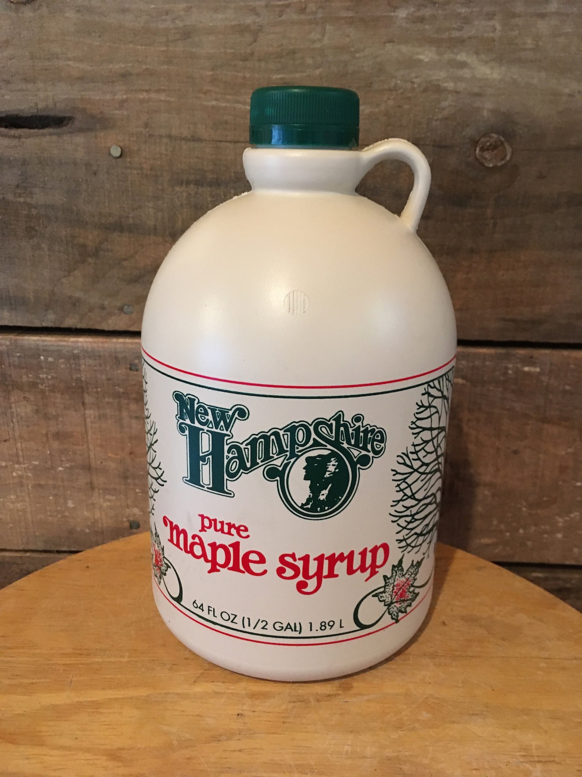 Maple Syrup in 1/2 Gallon Plastic Container Etsy