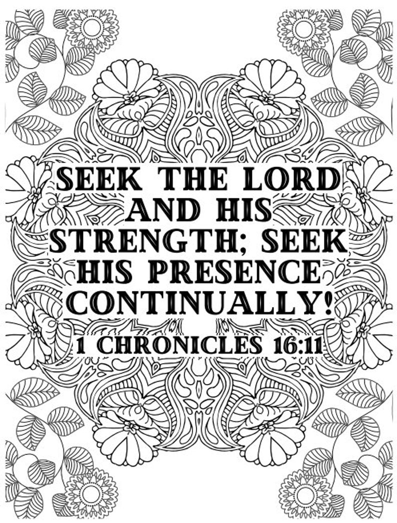 Bible Journaling Coloring Pages - Etsy