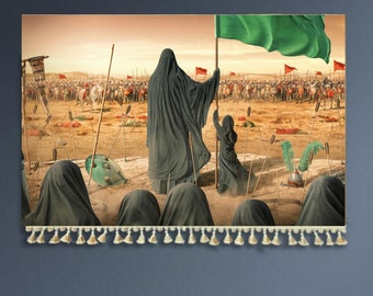ashura morning Banner, top quality banner, Muharram banner, Karbala, Ashura, Shia islamic, ya hussain, hazrat zainab and hazrat ruqayyah