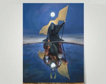 Hazrat Zainab and Hazrat Abbas Beautiful Banner, Hazrat Zainab art, Karbala, Ashura, shia islamic, ya hussain, ya aba al fazlil abbas art
