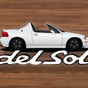 Honda Del Sol Personalized Laser Engraved Wall Art Engraved Etsy