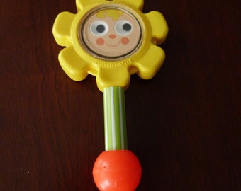fisher price flower rattle