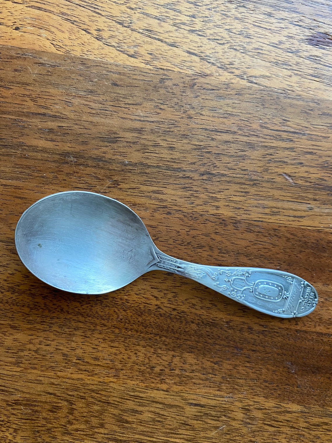 Vintage Birth Record Silver Plate Spoons by WM Rogers 1960 Etsy