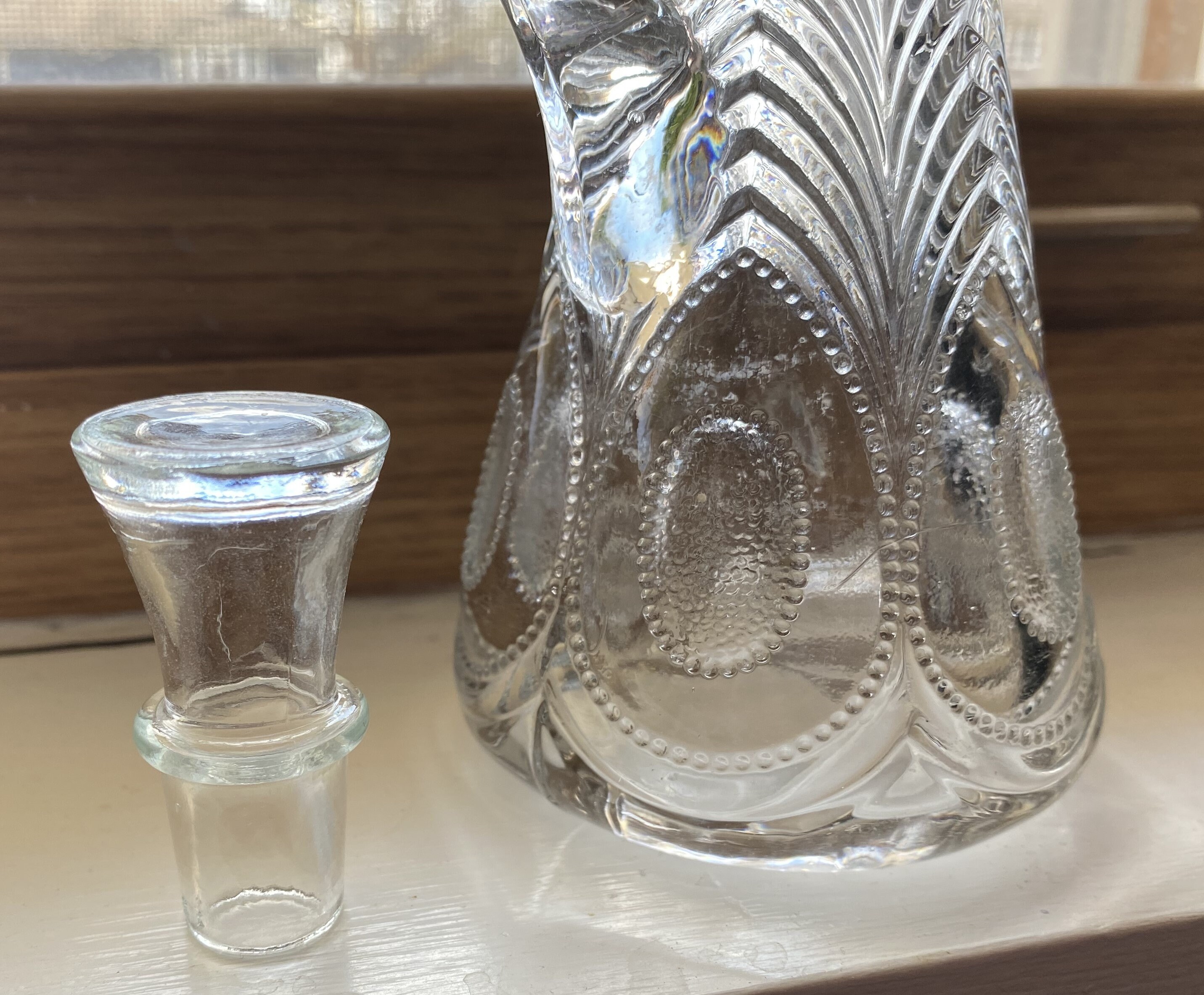 EAPC Georgia Pattern Peacock Vinegar Cruet #7708 - Etsy