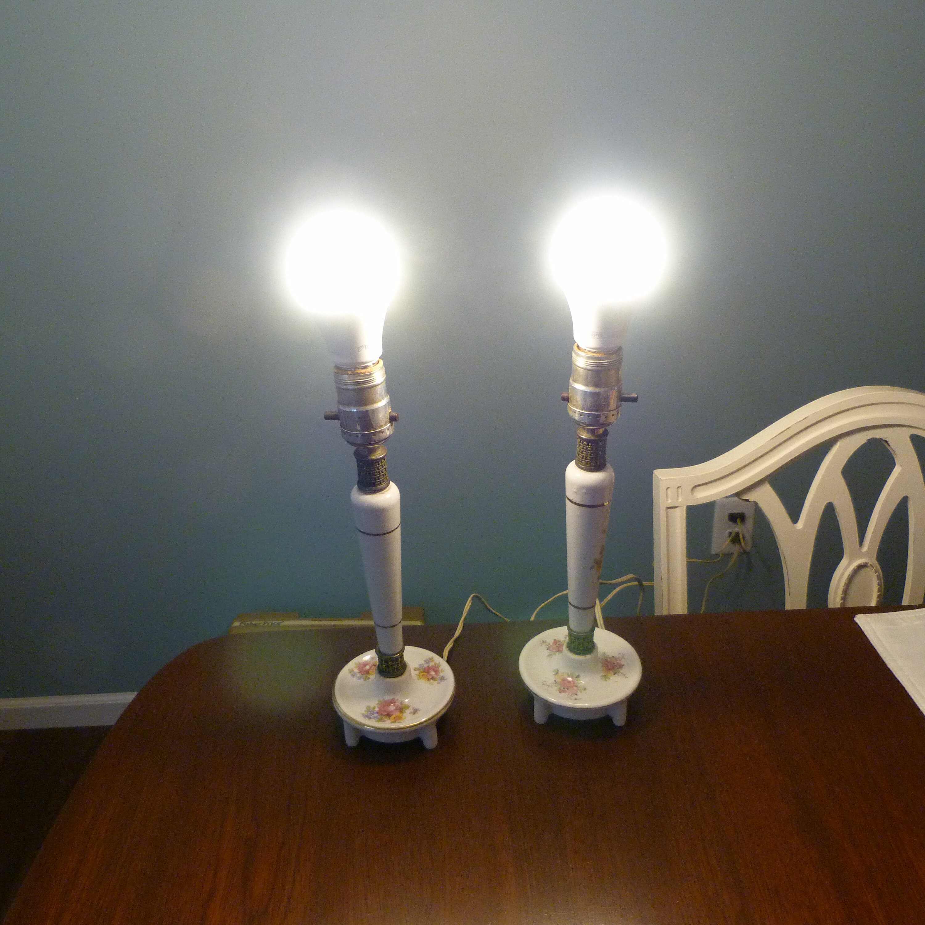 Bedside Lamps Table Lamps Victorian Type Lamps Glass Lamps | Etsy