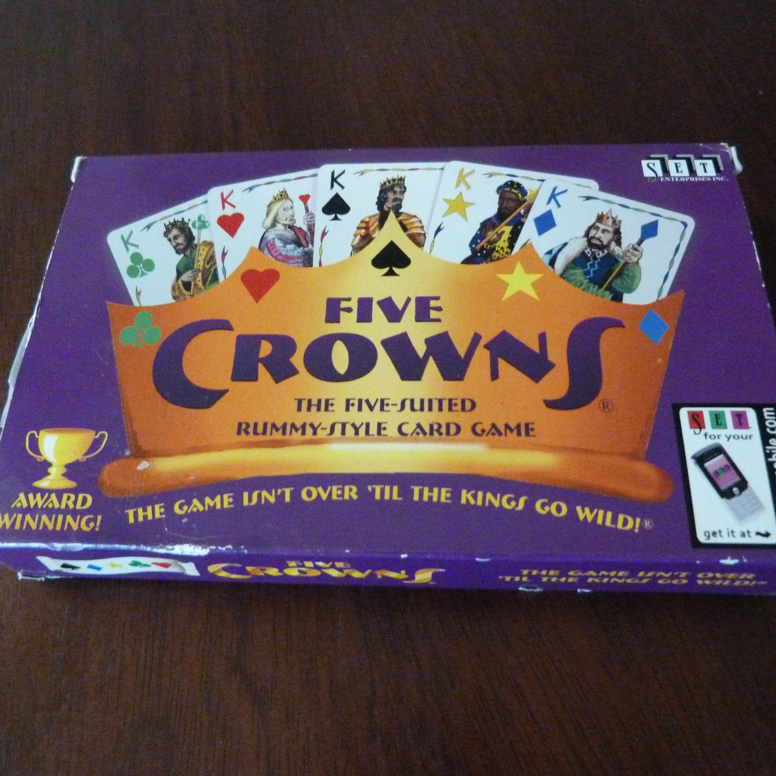 Five Crowns, The 5 Suited Rummy Style Card Game