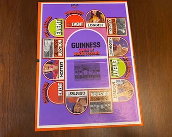 GUINNESS Game of World Records, Guinness Board Game 1975 Edition  #6350