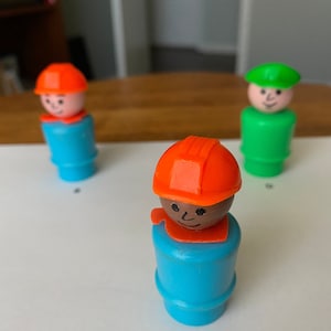 Vintage Fisher Price Little People, Fisher Price Little People Plastic - YOUR CHOICE     #6234 B, D, F