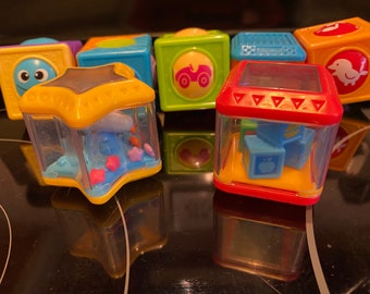 Fisher price activity blocks sale