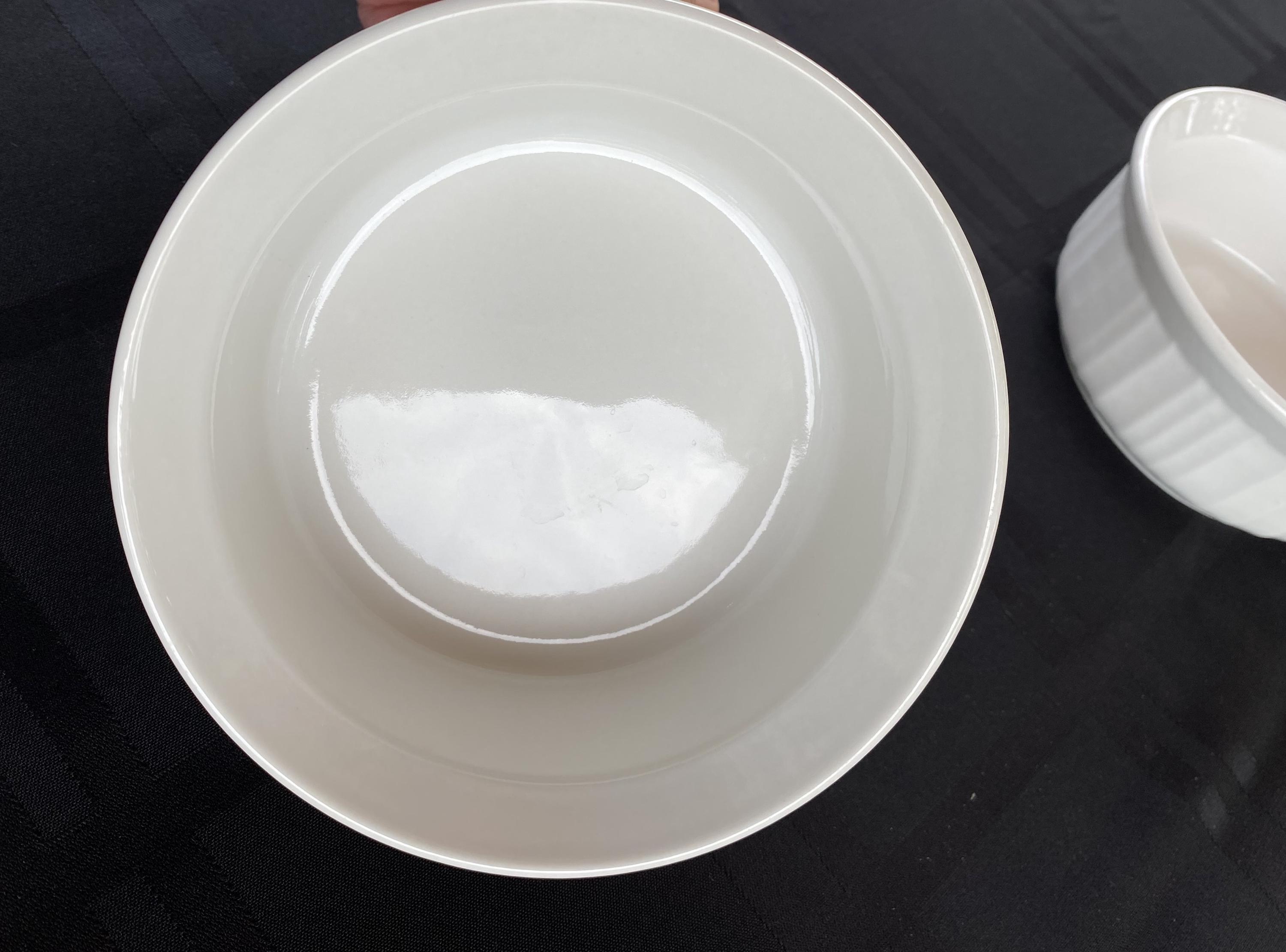 CorningWare FS2 Auflaufform Oval – 2,5 Liter, Französisch Weiß, Ofenfest
